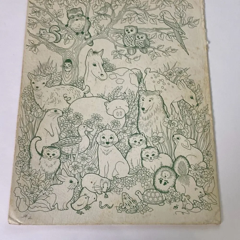 Lot 4 1980s Duo Tang Scribbler portfolio folders 57460 UNUSED